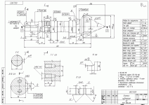 Пример чертежа созданного в KEDRWIN